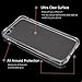 iPhone 7 Case, TekMuse [Clear] Premium Shock Absorption Flexible TPU Protective Case Bumper Cushion, Scratch Resistant Clear Back with Camera Protection for Apple