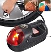 3-In-1 Compact Portable Air Compressor with Inflator, Work Light and Flashlight