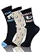 Father's day Gift - Basico Men's Patterned Casual Fashion Crew Socks