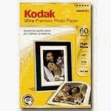Kodak Ultra Premium Photo Paper High Gloss - 60 sheets - 4 x 6