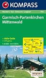 Produkt-Bild: Garmisch-Partenkirchen, Mittenwald. 1 : 35 000: Wander-, Bike-, Skitouren-, Langlauf. GPS-genau