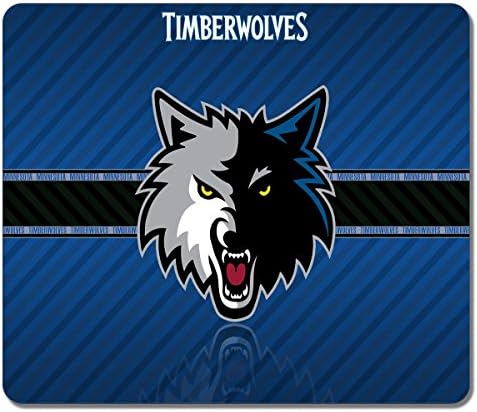 VUTTOO Large Mouse pad - Nba Minnesota Timberwolves Team Logo Widescreen Hd Wallpaper 1920X1080 High Quality Durable Mousepad Non-Slippery Rubber Gaming Mouse Pad