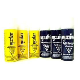 BOX of 6 Multivet Premier Mix Refills for Spray Collars