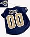 Officially Licensed by the NFL - St. Louis Rams Dog Football Jersey - Small