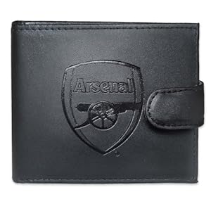 Arsenal Leather Wallet Embossed Crest