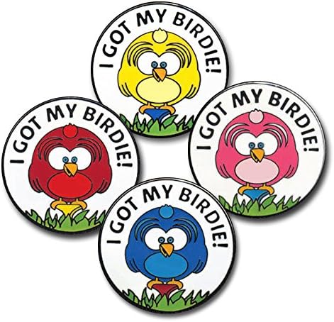CHICK ON TEE GOLF BALL MARKERS (4)