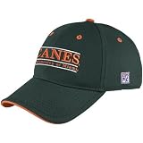 The Game Miami Hurricanes Green A-Flex Stretch-Fit Hat
