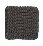 Scan Trends 9022 Knitted Floor Cushion - Charcoal