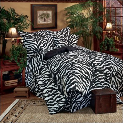 Zebra Bed-in-a-Bag Set - King