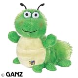 Webkinz Caterpillar March 2011 Pet Of The Month + Free Licensed ANIMAL PLANET 20 Pack Of Nature Bandz Elastic Bracelets & Carabina Klip To Carry Your Bandz!!!
