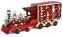 Kurt Adler J1161 Wooden 24 Days Train Advent Calendar Tablepiece with 24 Wooden Ornaments, 9-Inch