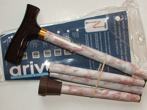 Lightweight Adjustable Folding T Handle Cane
