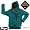 TAIGA Hot Shot - Men's Waterproof Gore-Tex Jacket, Teal, MADE IN CANADA, Small (chest: 37
