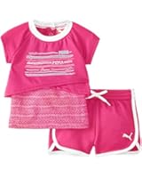 PUMA Baby Girls' Twofer Short Set