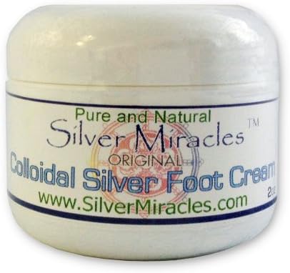 Colloidal Silver Foot Cream - 2 oz