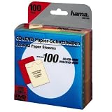 Hama CD/DVD-ROM Papierh&uuml;llen 100, farblich sortiert