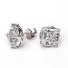 1 Carat 14KWG Diamond ROUND Earrings