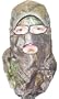 Primos Realtree All Purpose Green HD Camouflage Ninja 3/4 Mask