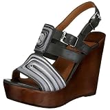 Harlot Jennifer Jape, Damen Sandalen/Fashion-Sandalen, grau, (Panel Grey/Grey 551), EU 39
