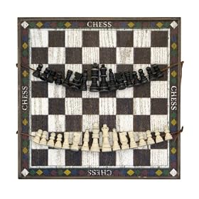 Melissa and Doug Classic Wooden Chess Game Board by Melissa & Doug