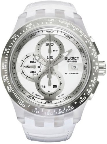 SWATCH CHRONO AUTOMATIC COLLECTION Right Track White SVGK406 Preisvergleich