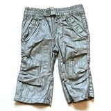 IKKS - Grey metallic elastic waist pants