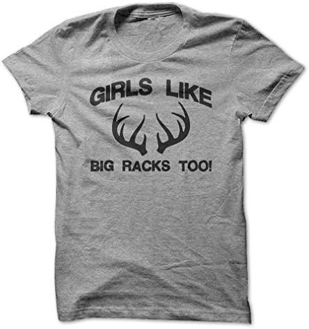 Sun Frog Shirts Men's Girls Like Big Racks Too T-Shirt 2XL Sport Grey