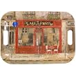 Caf&eacute; de Paris 11 by 16 inch Melamine Tray French Design