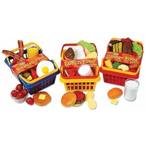 Learning Resources - Breakfast, Lunch and Dinner Foods, Set of 44 by