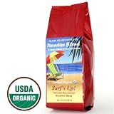 Surf's Up! Breakfast Blend, Certified 100% Organic Coffee, 8 Oz Whole Bean