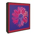 Daisy, 1982 Pop Art - Blue/ Red (14x14")