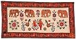 Tapestry Wall Hangings In Applique Patchwork Thread And Mirror Embroidery Home Decorating And Furnishing For Interiors Handcrafted Asian Bedroom D&eacute;cor (agwall065)