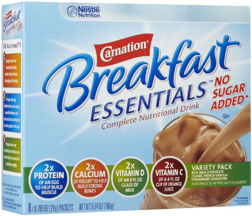 Carnation Instant Breakfast No Sugar Added Variety Pack 8pk from Nestle
