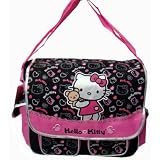 Sanrio Hello Kitty Diaper Bag - Full Sized Large Size Diaper Bag or School Messenger Bag, Great Gift Idea