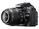 Nikon D90 SLR-Digitalkamera (12 Megapixel, Live-View, HD-Videofunktion) Kit inkl. 18-55mm 1:3,5-5,6G VR Objektiv (bildstab.)
