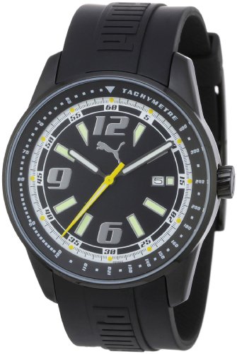 Puma Time Herrenuhr RACE LUMINOUS CHRONO 3HD BLACK A.PU102141004