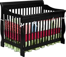 Delta Childrens Products Canton 4 in 1 Convertible Crib, Black
From Delta
