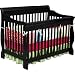 Delta Childrens Products Canton 4 in 1 Convertible Crib, Black