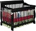 Delta Childrens Products Canton 4 in 1 Convertible Crib, Black