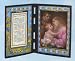 Holy Family Stained Glass Plaque in English or Spanish, 10" x 7" - MADE IN ITALY