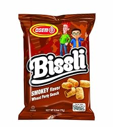 Osem Bissli Smoky Flavor  Snack, 2.5-Ounce Packages (Pack of 24)