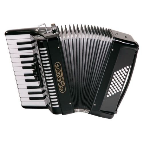 Produkt-Bild: Classic Cantabile 48 Bass Akkordeon "Secondo", Schwarz