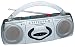 Aiwa CS-P500 AM/FM Stereo Cassette Recorder, Ultra Compact Design w/Q Sound