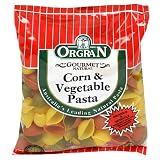OrgraN Corn & Vegetable Pasta, Shells, 8.8-Ounce Packages (Pack of 9)