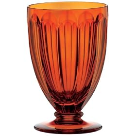 Nachtmann Giardino Amber Water Glasses