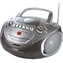 COBY CX-CD249 Portable CD Cassette Recorder with AM/FM Radio
