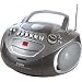 COBY CX-CD249 Portable CD Cassette Recorder with AM/FM Radio