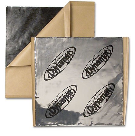 Electronics: Dynamat 10415 Xtreme Speaker Kit Two 10 in. x 10 in. Sheets
