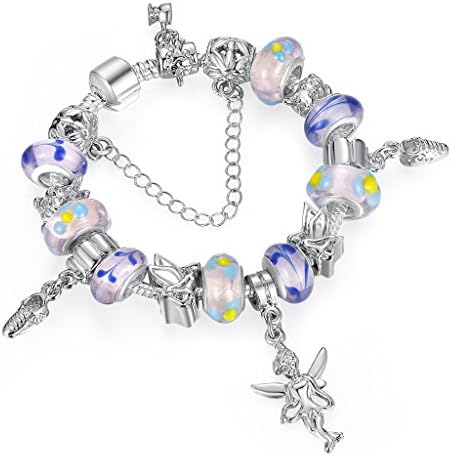 925 Sivler Plated Alloy Shose Pendant European Bracelet Beads CA1178