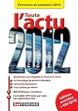 acheter livre occasion Toute lactu 2012 Concours et examens 2013